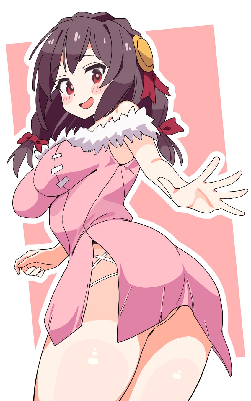 yunyun (kono subarashii sekai ni shukufuku wo!) drawn by noyama_takenoko