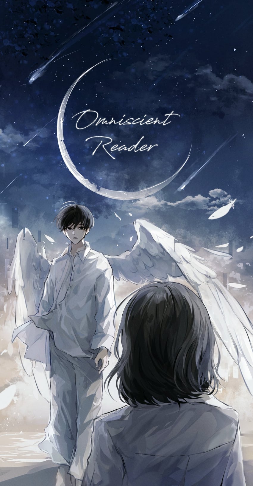 kim dokja and han sooyoung (omniscient reader's viewpoint) drawn by evl_1230