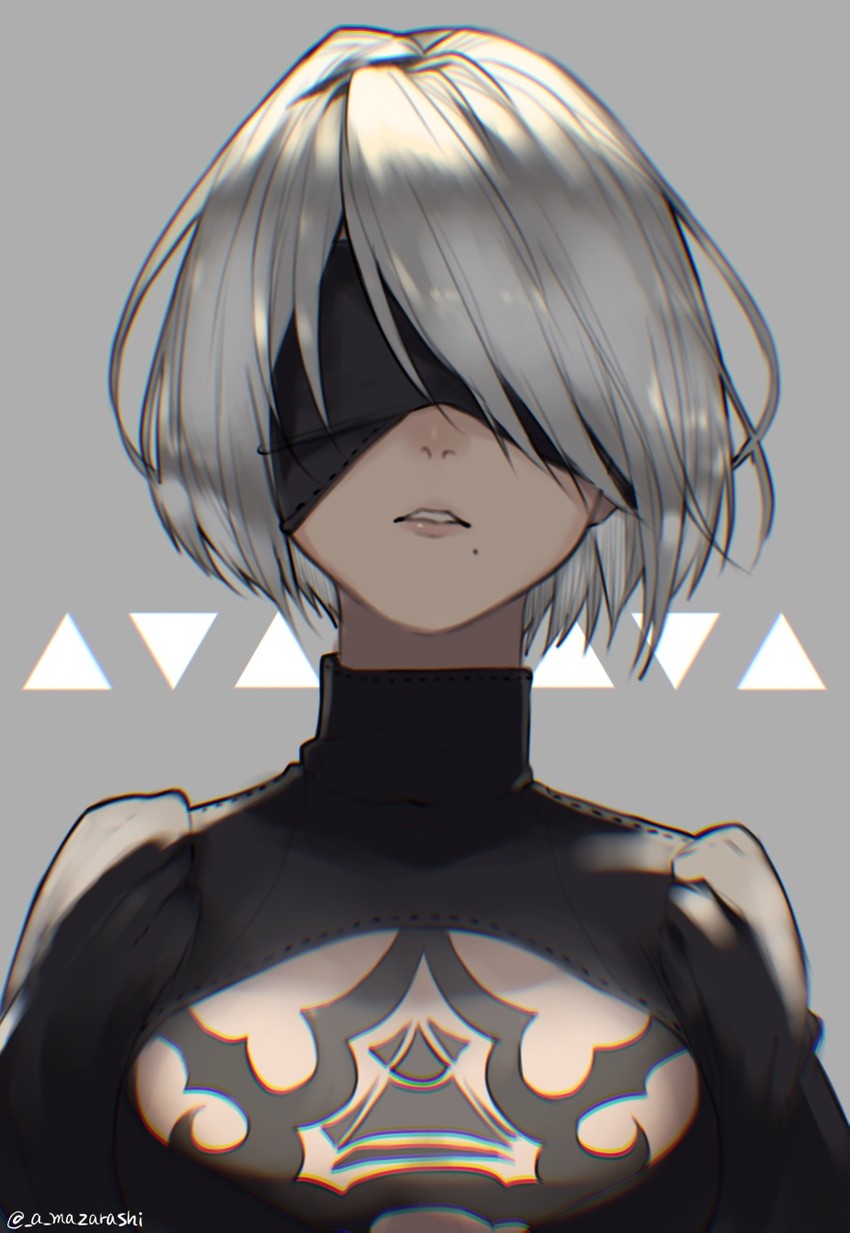 2b (nier and 1 more) drawn by kiri_ph