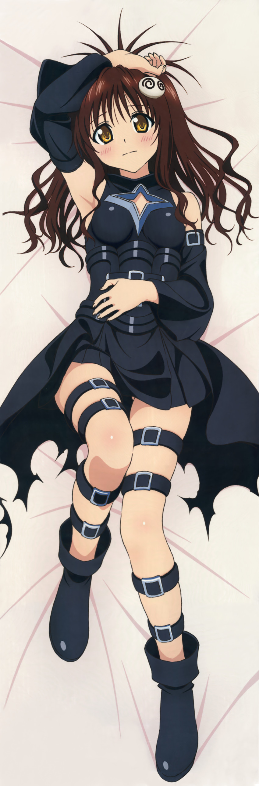 konjiki no yami, yuuki mikan, and peke (to love-ru)
