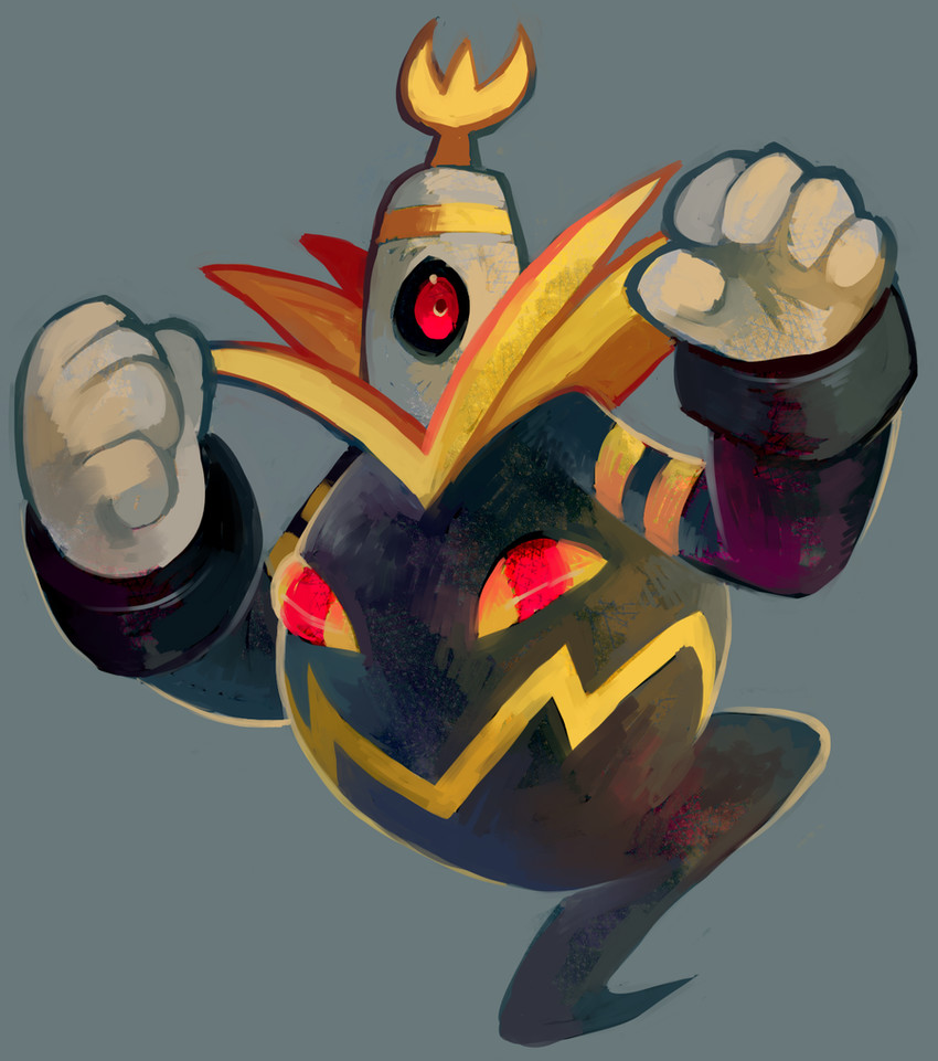 dusknoir (pokemon and 1 more) drawn by glitchedpuppet