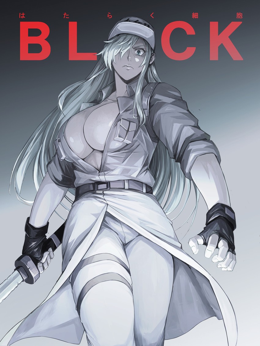 white blood cell and u-1196 (hataraku saibou and 1 more) drawn by ishida_baru