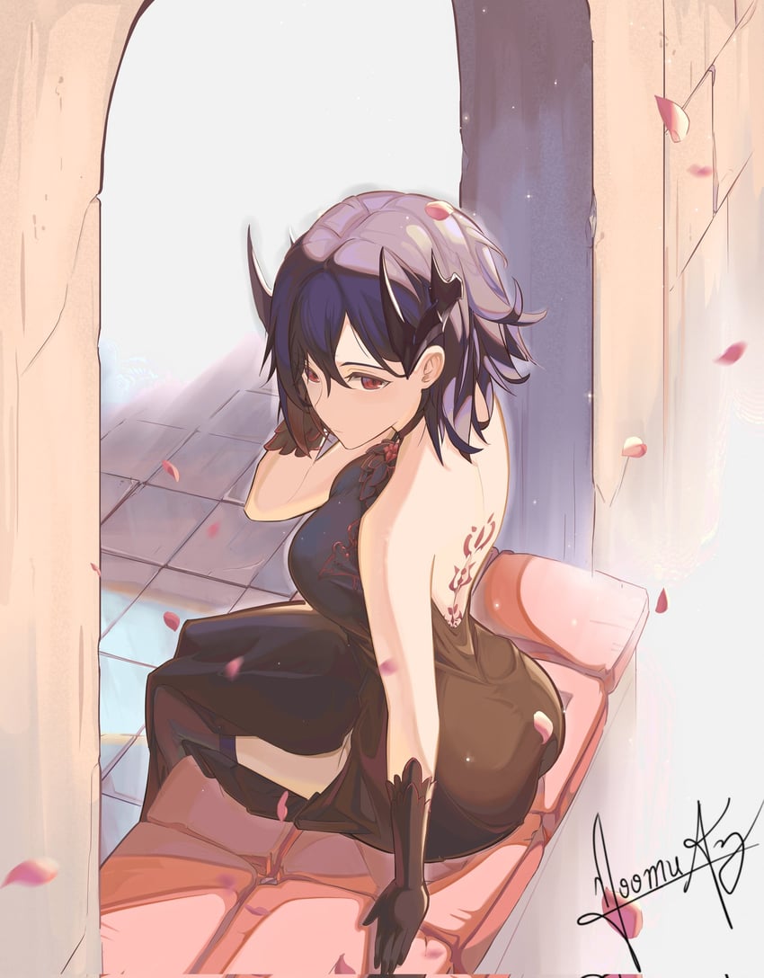 caera denoir (the beginning after the end) drawn by noomuaz