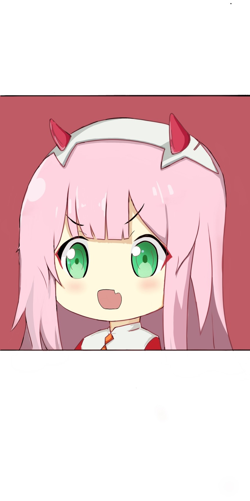 zero two (darling in the franxx) drawn by re_dmoon