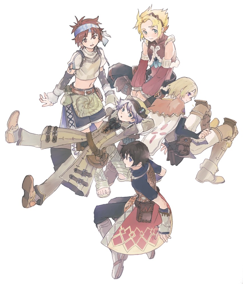 mice, lest, raguna, azel, and kyle (rune factory and 5 more) drawn by abuku