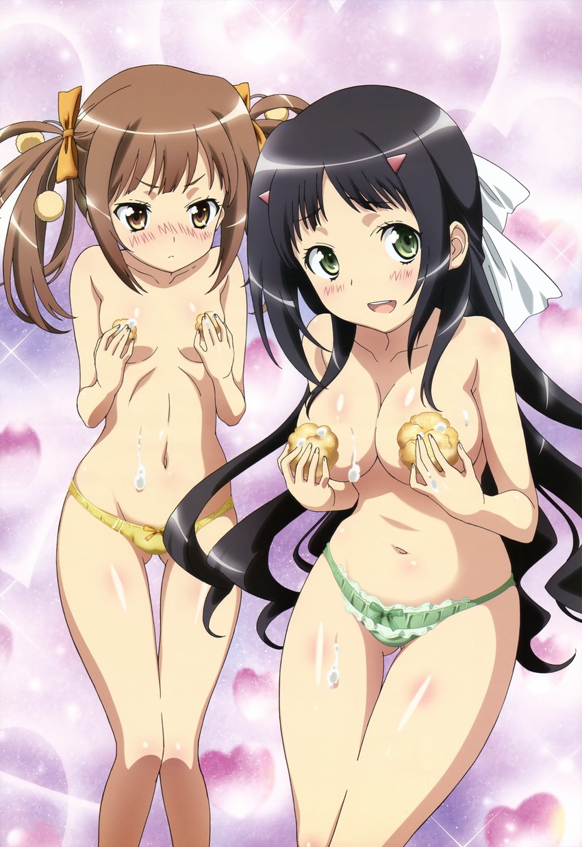 tsuruma konoe and kannagi miyabi (nyantype and 1 more) drawn by kataoka_hideyuki