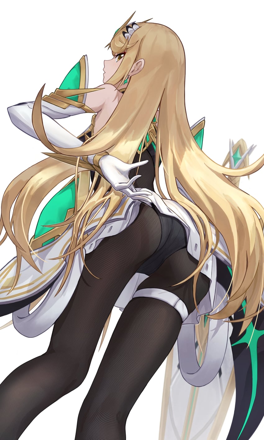 mythra (xenoblade chronicles and 1 more) drawn by takahashi_hizumi