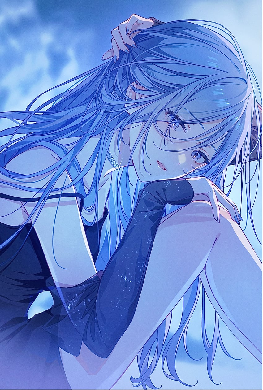 hinomori shizuku (project sekai) drawn by mameko_(l8_w3)
