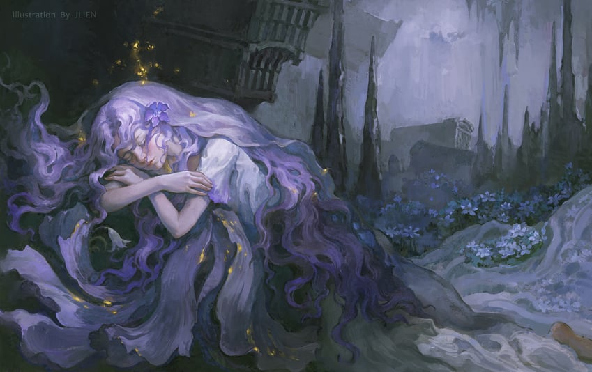 st. trina (elden ring and 1 more) drawn by jlien-