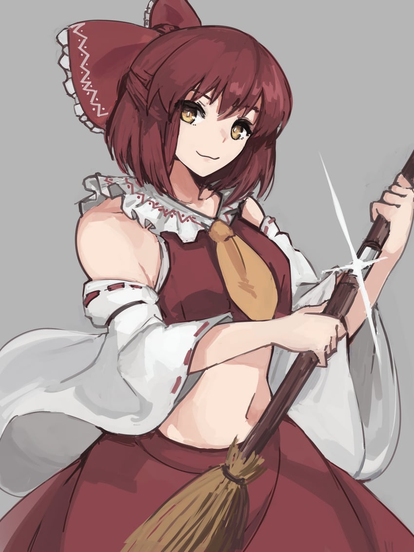 hakurei reimu and kohaku (touhou and 1 more) drawn by jonyeld