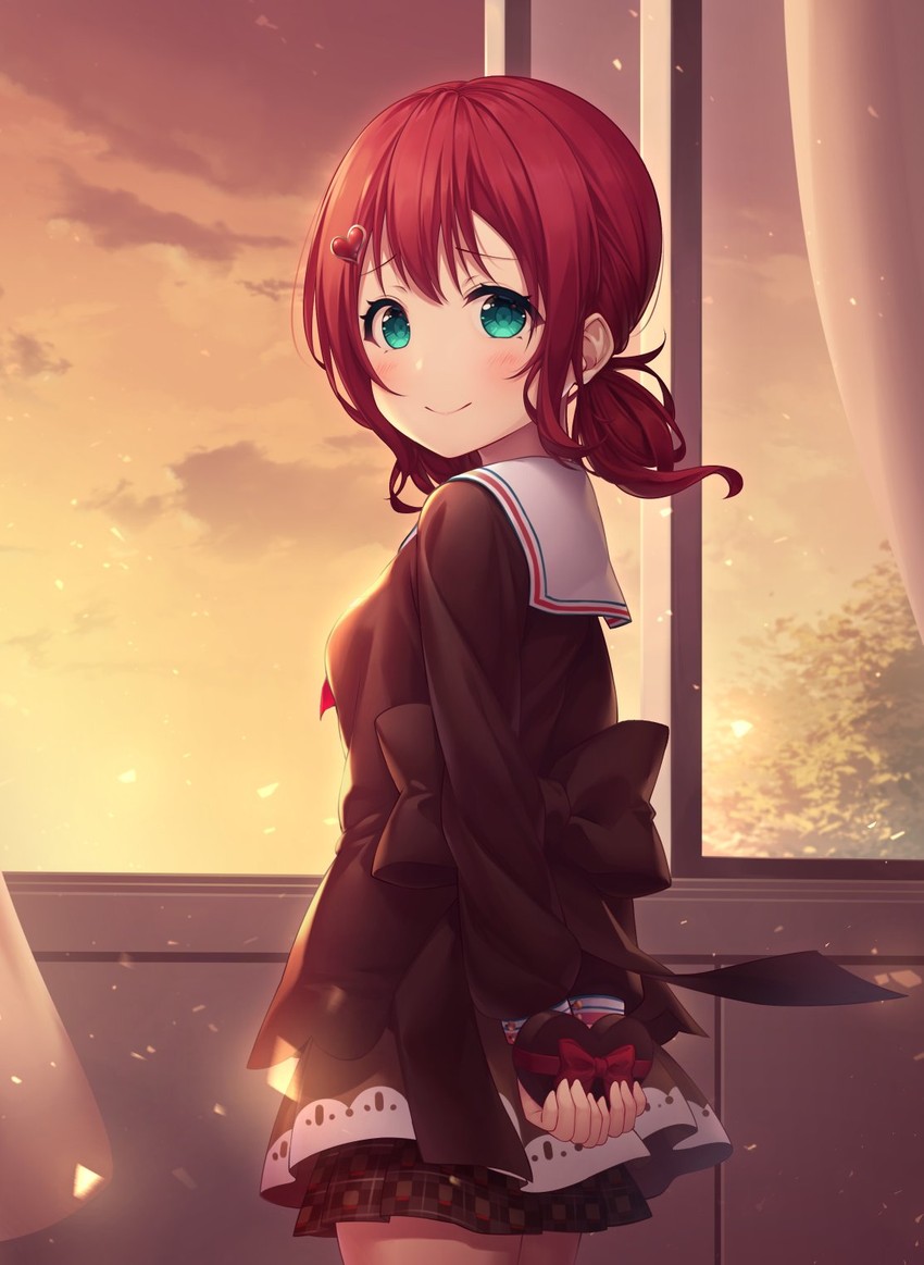 kurosawa ruby (love live! and 1 more) drawn by kyouou_ena