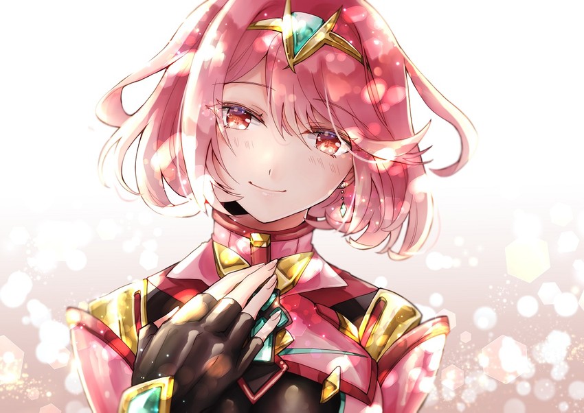 pyra (xenoblade chronicles and 1 more) drawn by mihayuuno
