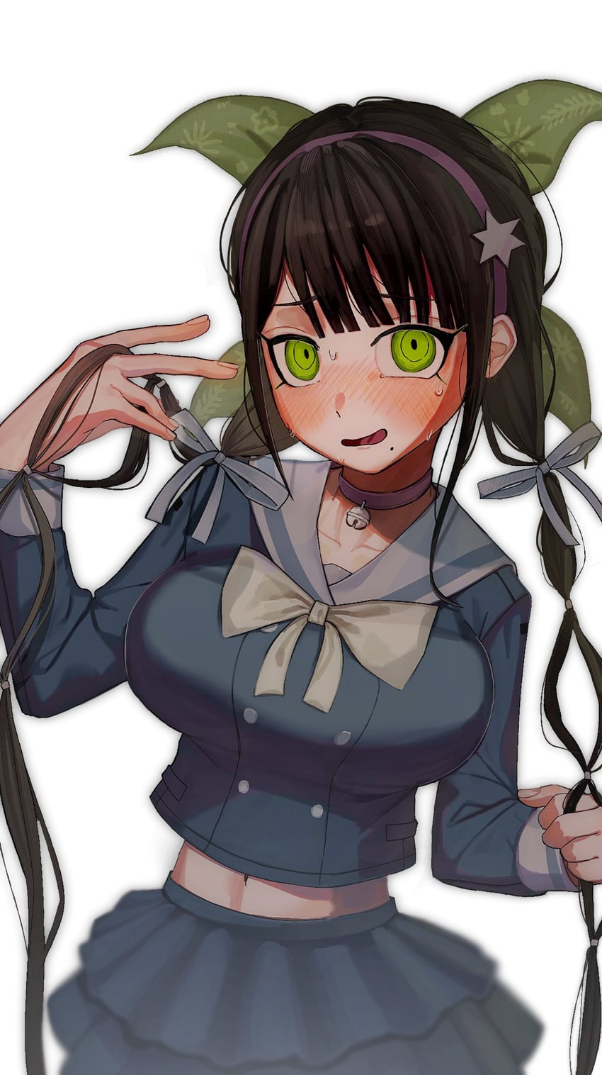 chabashira tenko (danganronpa and 1 more) drawn by myooo_o3