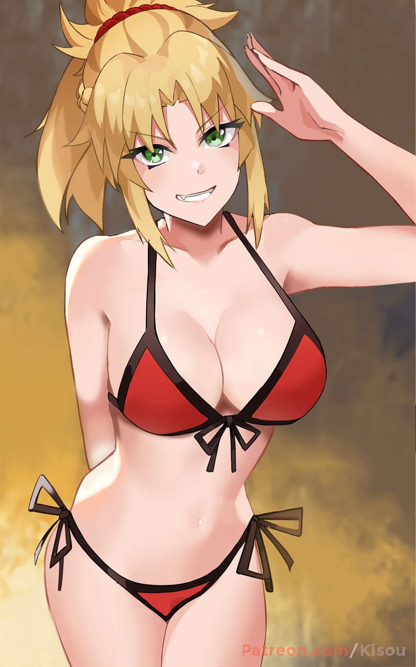 mordred (fate and 1 more) drawn by kisou_(kisou00)