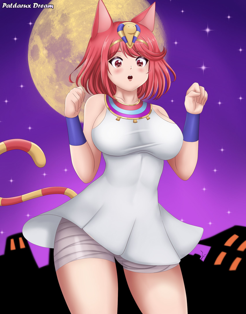 pyra and ankha (xenoblade chronicles and 3 more) drawn by patdarux
