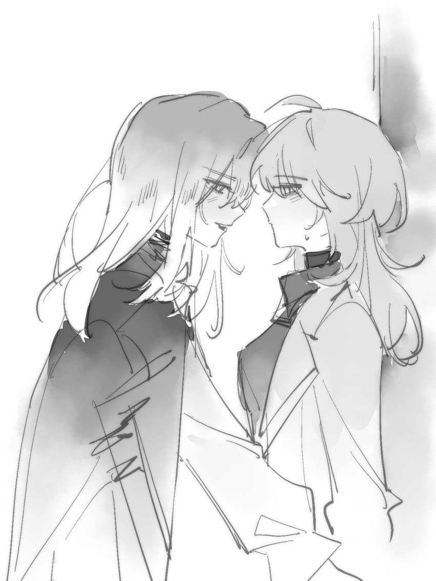 chief, female chief, and shalom (path to nowhere) drawn by eateatcookie