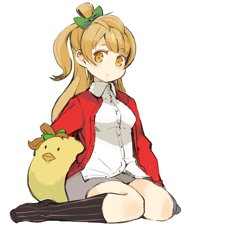 minami kotori (love live! and 1 more) drawn by mota