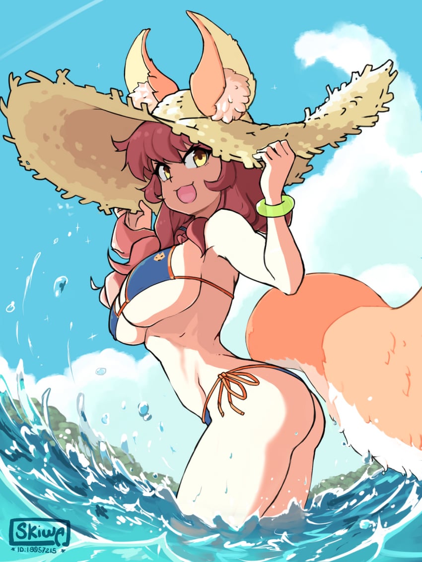 tamamo and tamamo no mae (fate and 1 more) drawn by chief_(skiwa)