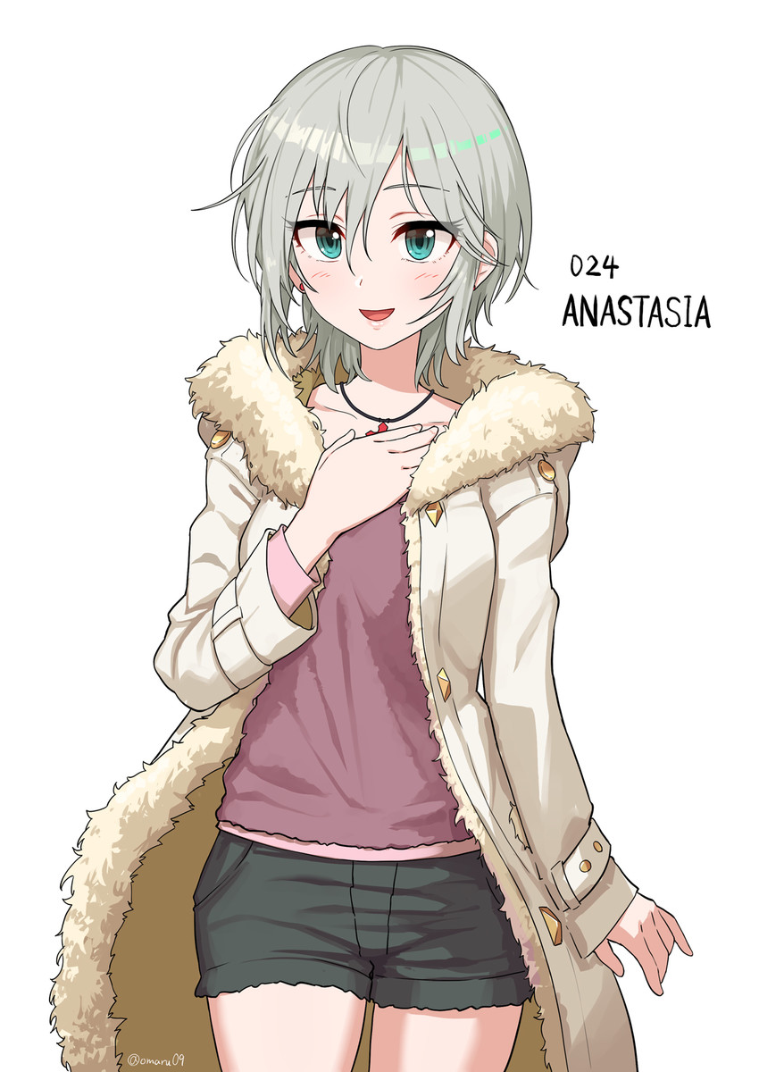 anastasia (idolmaster and 1 more) drawn by omaru_gyuunyuu