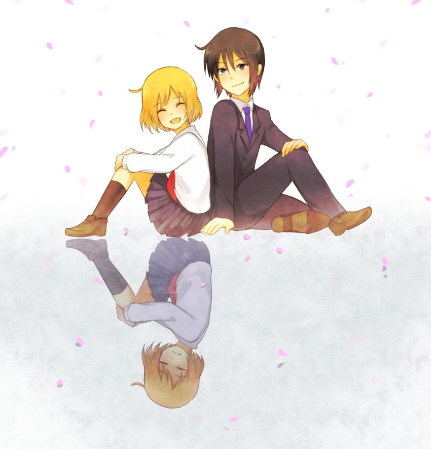 kotoura haruka and manabe yoshihisa (kotoura-san) drawn by 3310suzuka