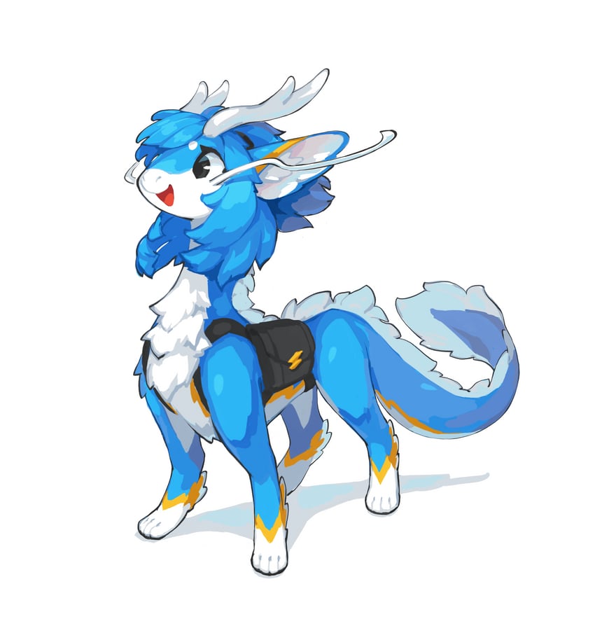 leiting the spirit loong (original and 1 more) drawn by tyson_tan