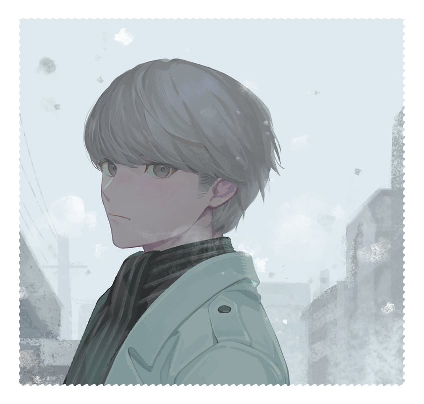 narukami yu (persona and 1 more) drawn by s_saremi