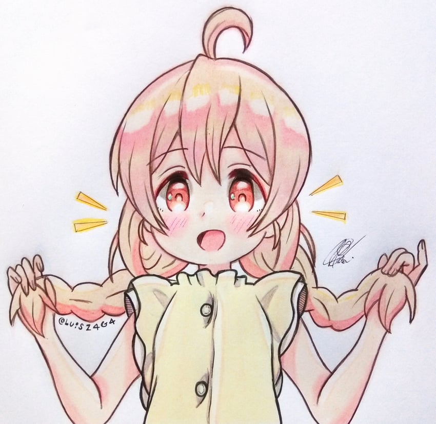oyama mahiro (onii-chan wa oshimai!) drawn by luisz4g4
