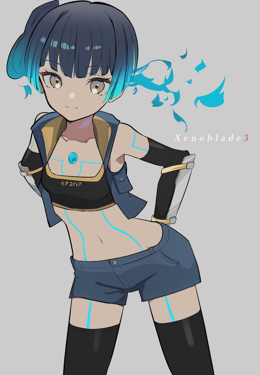 sena (xenoblade chronicles and 1 more) drawn by haku_(yanhaku)