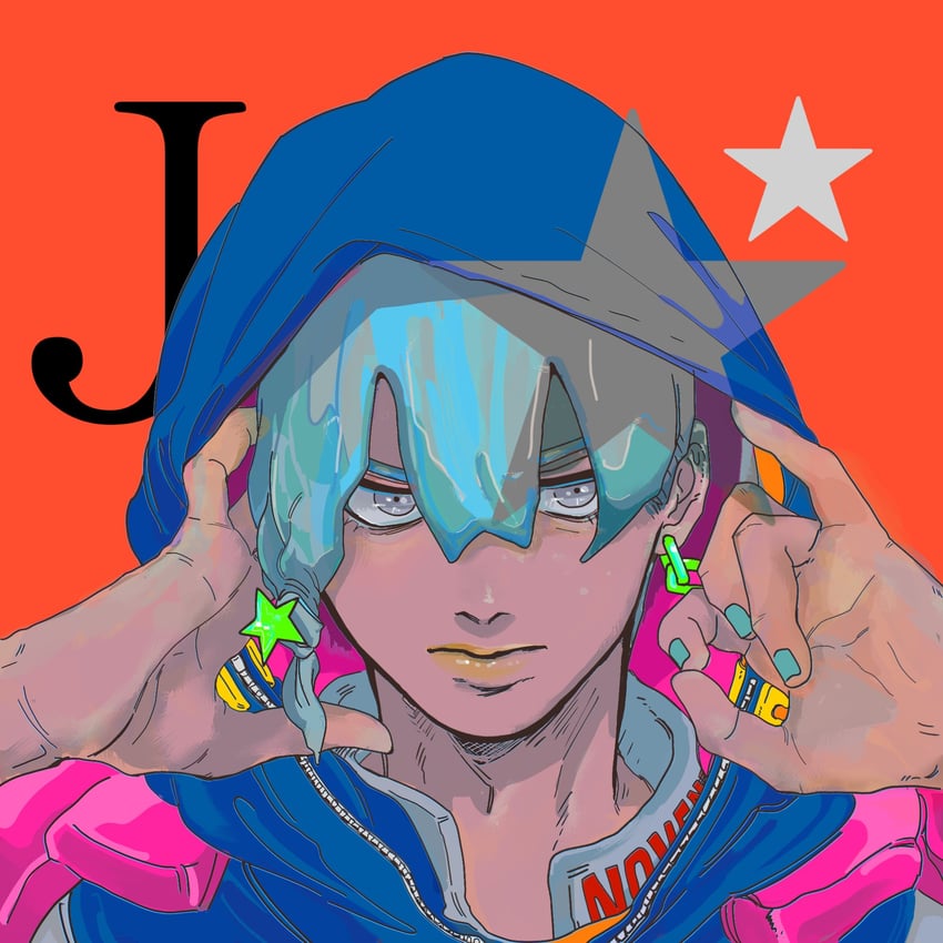 jodio joestar (jojo no kimyou na bouken and 1 more) drawn by inkmorechatta