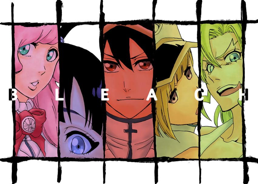 bambietta basterbine, giselle gewelle, candice catnipp, liltotto lamperd, and meninas mcallon (bleach and 1 more) drawn by mitarashi_(5333069)
