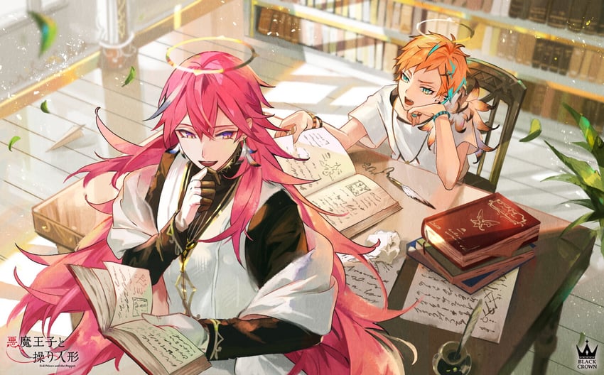 tis and mere (akuma ouji to ayatsuri ningyou) drawn by ozaki_domino