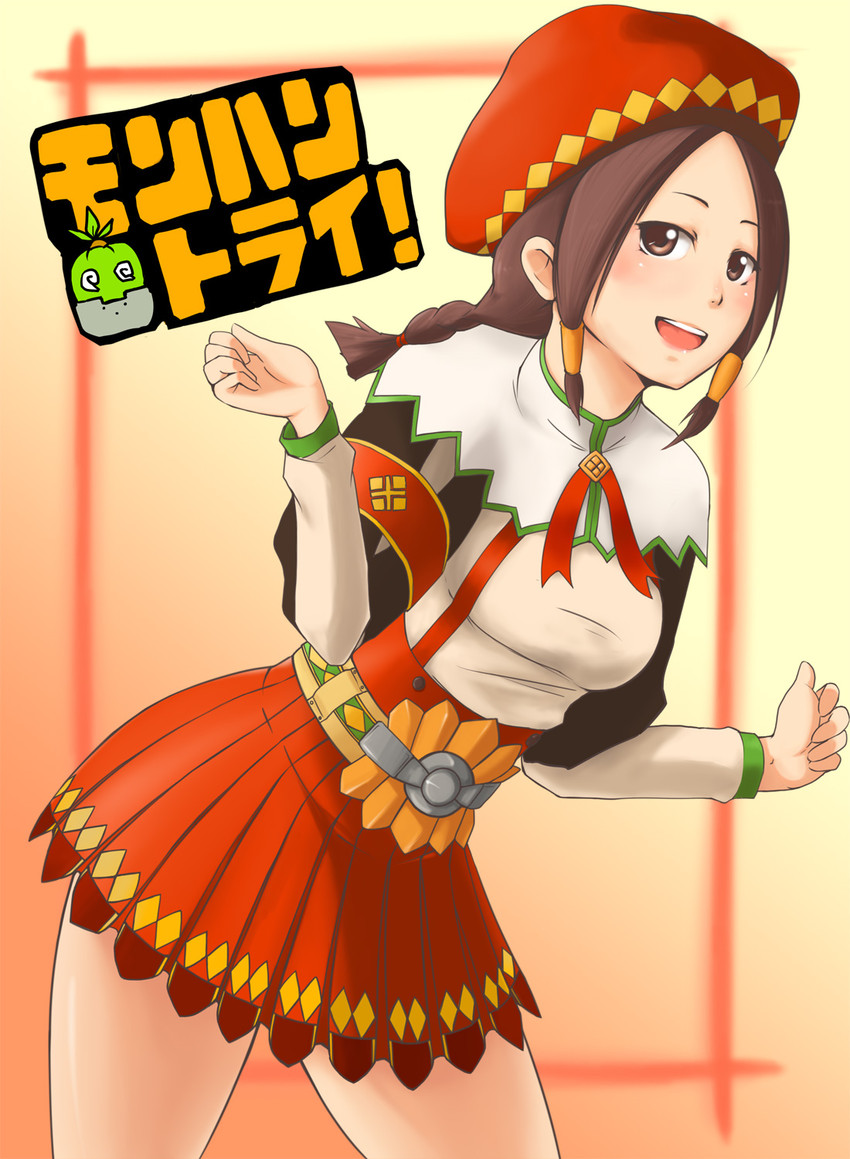 guild sweetheart and cha-cha (monster hunter and 1 more) drawn by sakushin