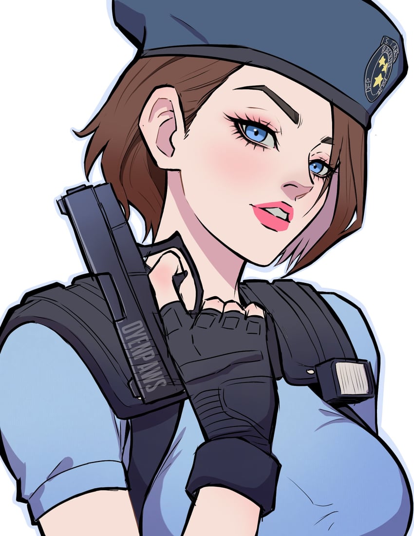 jill valentine (resident evil and 1 more) drawn by oyenpaws