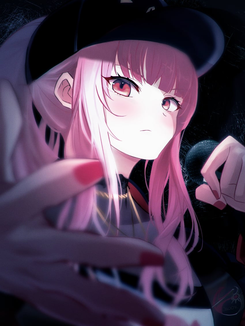 mori calliope (hololive and 1 more) drawn by hiroikara_(smhong04)