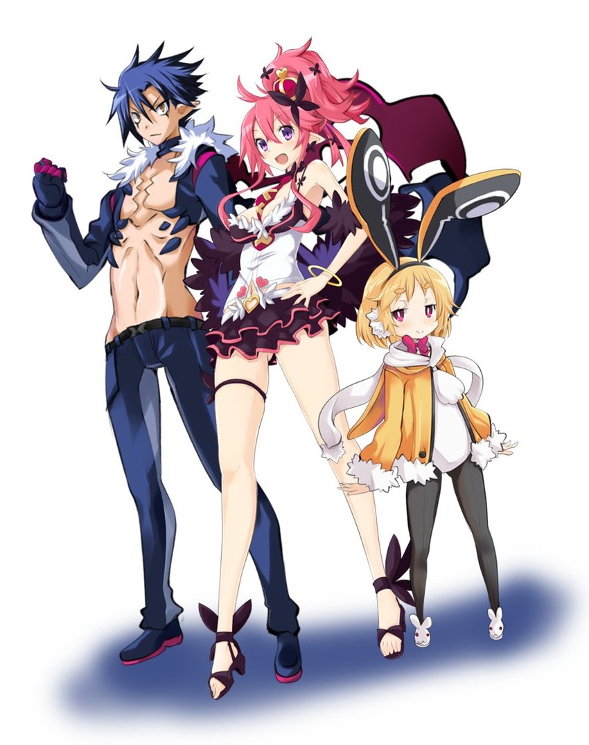 usalia, seraphina, and killia (disgaea and 1 more) drawn by iwashi_dorobou_-r-