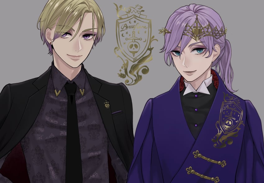 epel felmier and vil schoenheit (twisted wonderland) drawn by ukichan12011