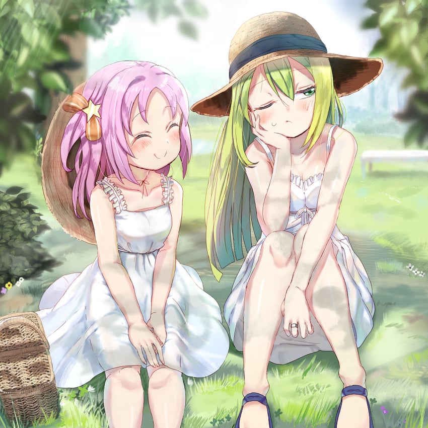 alina gray and misono karin (mahou shoujo madoka magica and 1 more) drawn by hitoshi_suda