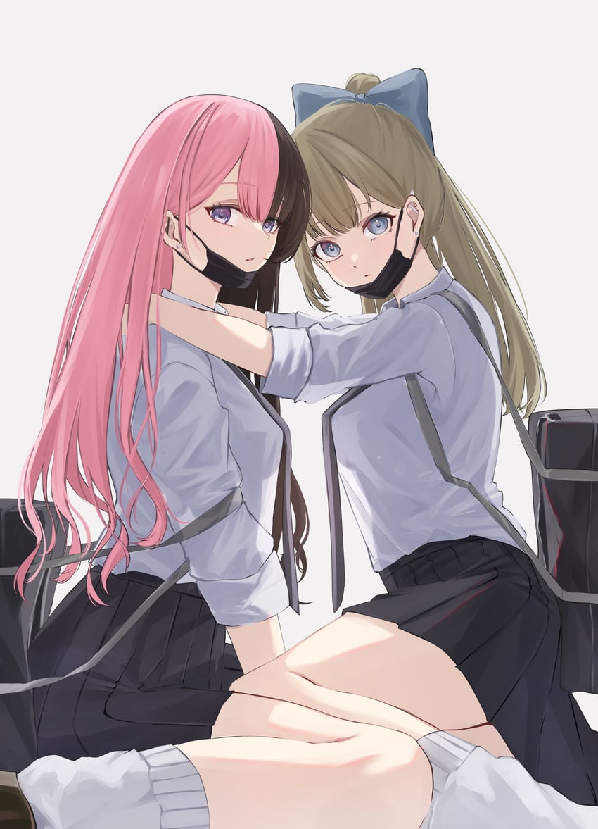 tachibana hinano and hanabusa lisa (vspo! and 2 more) drawn by siro_o77