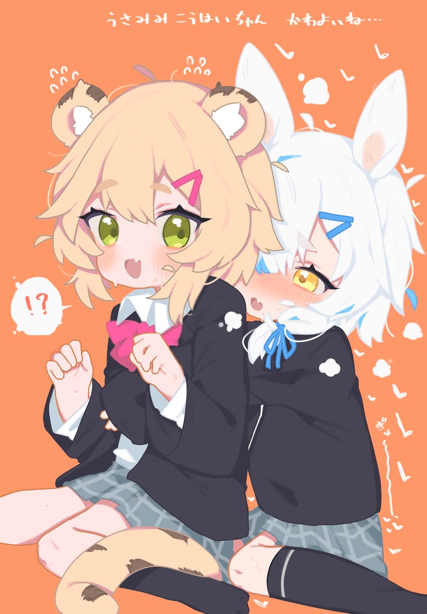 toramimi-senpai (original) drawn by zeru_(wisel_army)