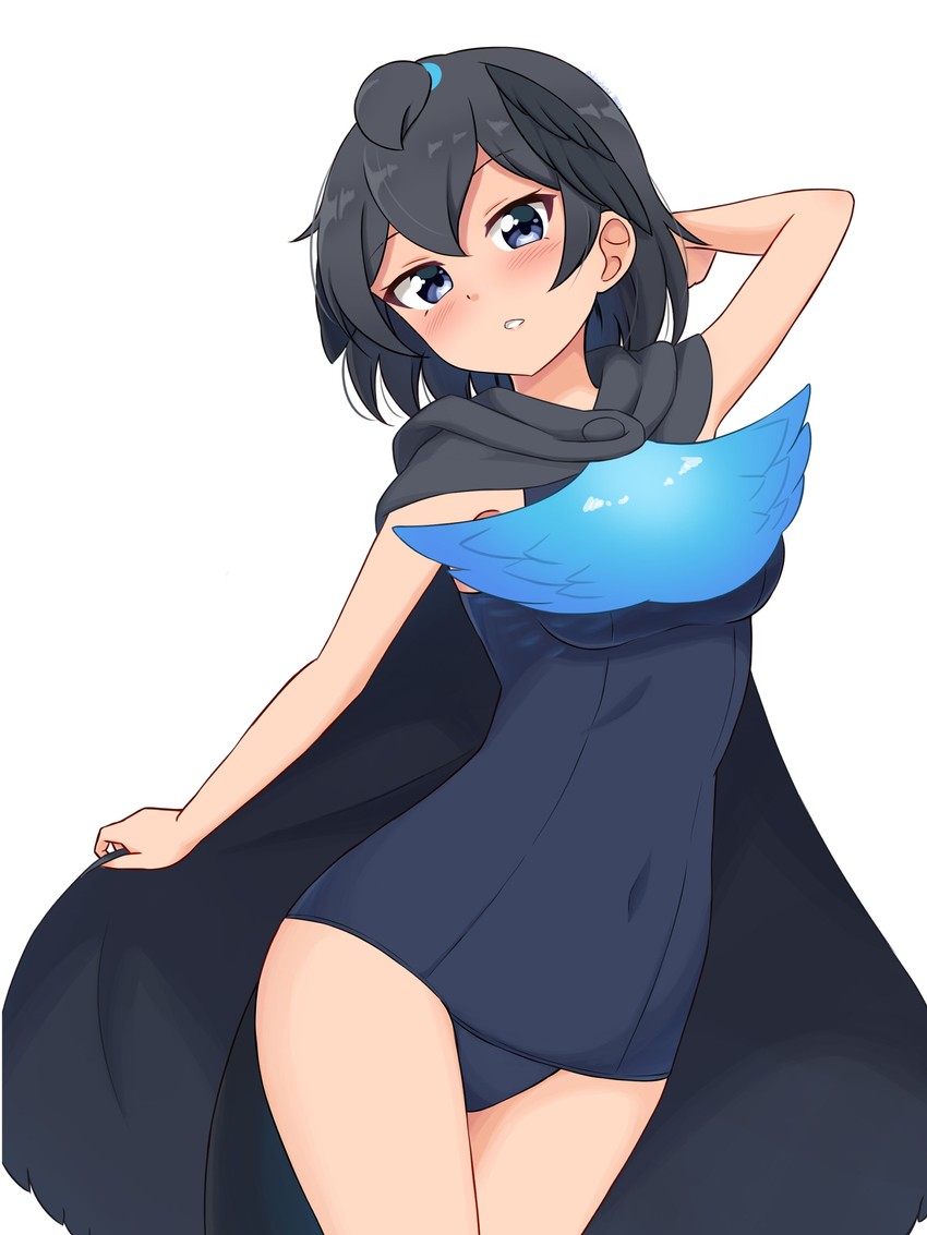 superb bird-of-paradise (kemono friends) drawn by shiraha_maru