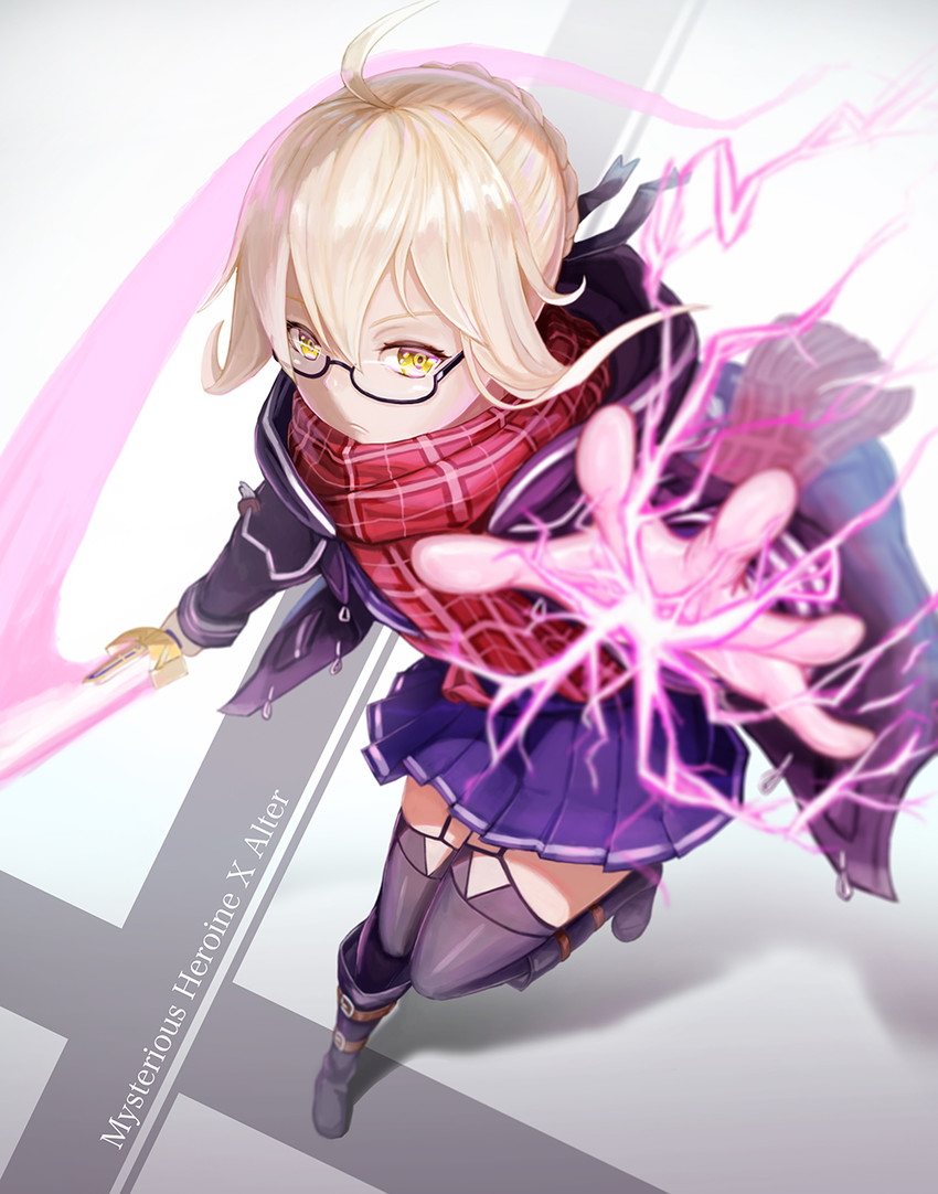artoria pendragon and mysterious heroine x alter (fate and 1 more) drawn by suraimu_(suraimuraimu)