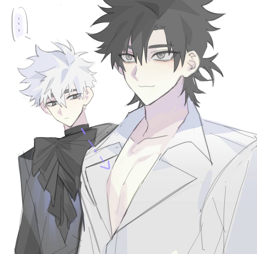 cheng xiaoshi and lu guang (shiguang dailiren) drawn by sidao_al