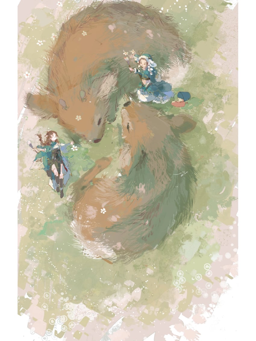 jianxia qingyuan and 1 more drawn by yi_tianran_dai