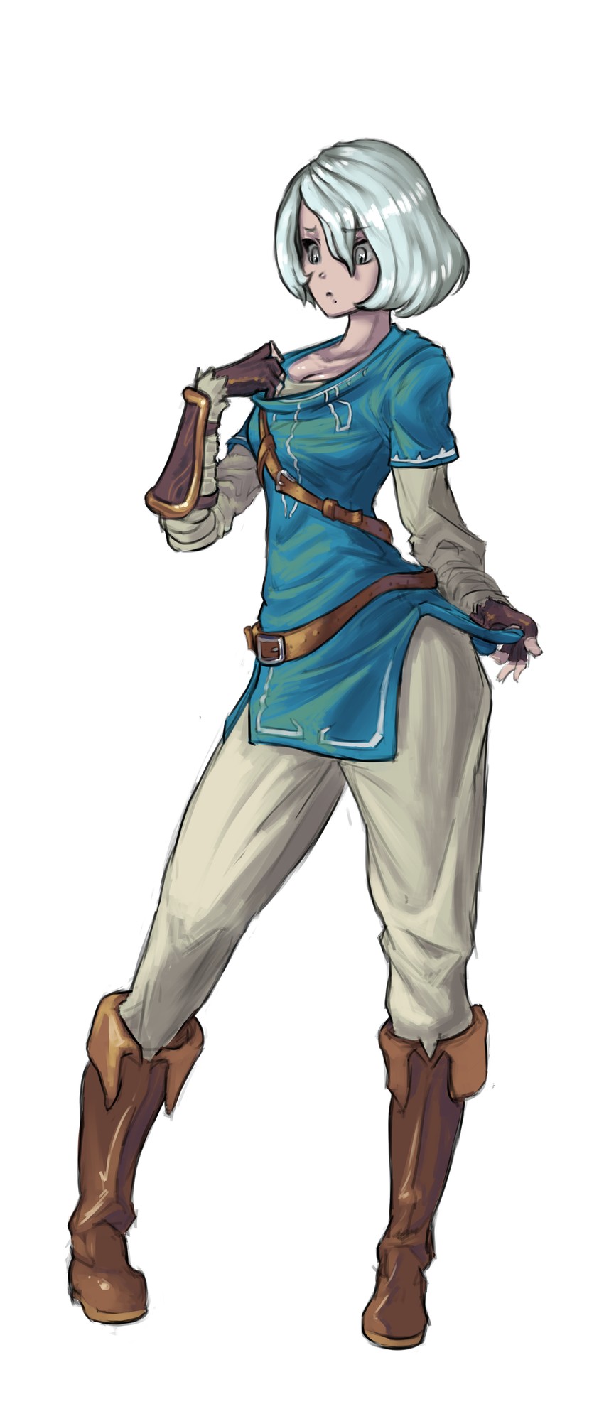 link and 2b (the legend of zelda and 3 more) drawn by cutesexyrobutts