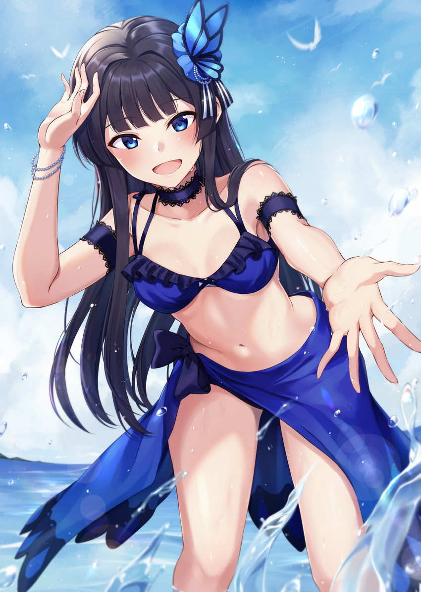 mogami shizuka (idolmaster and 2 more) drawn by kurousagi_yuu