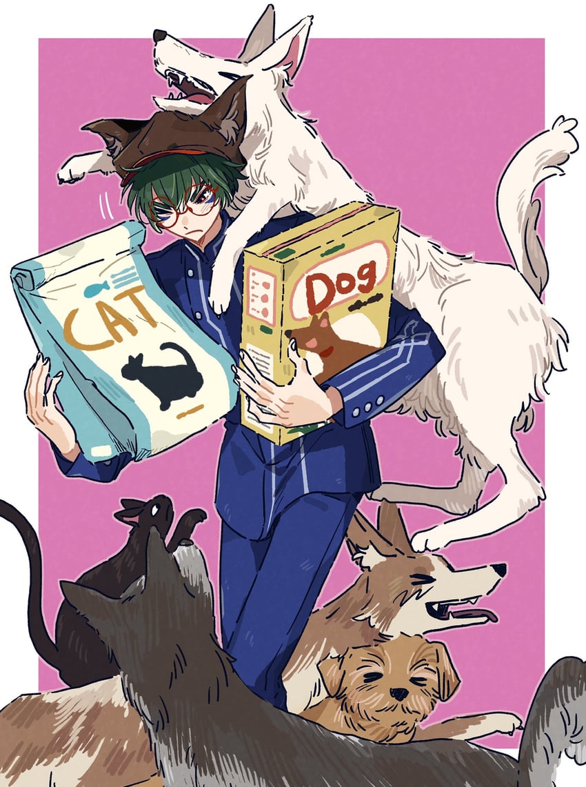 zilch alexander (master detective archives: rain code) drawn by kaikaikiki4383