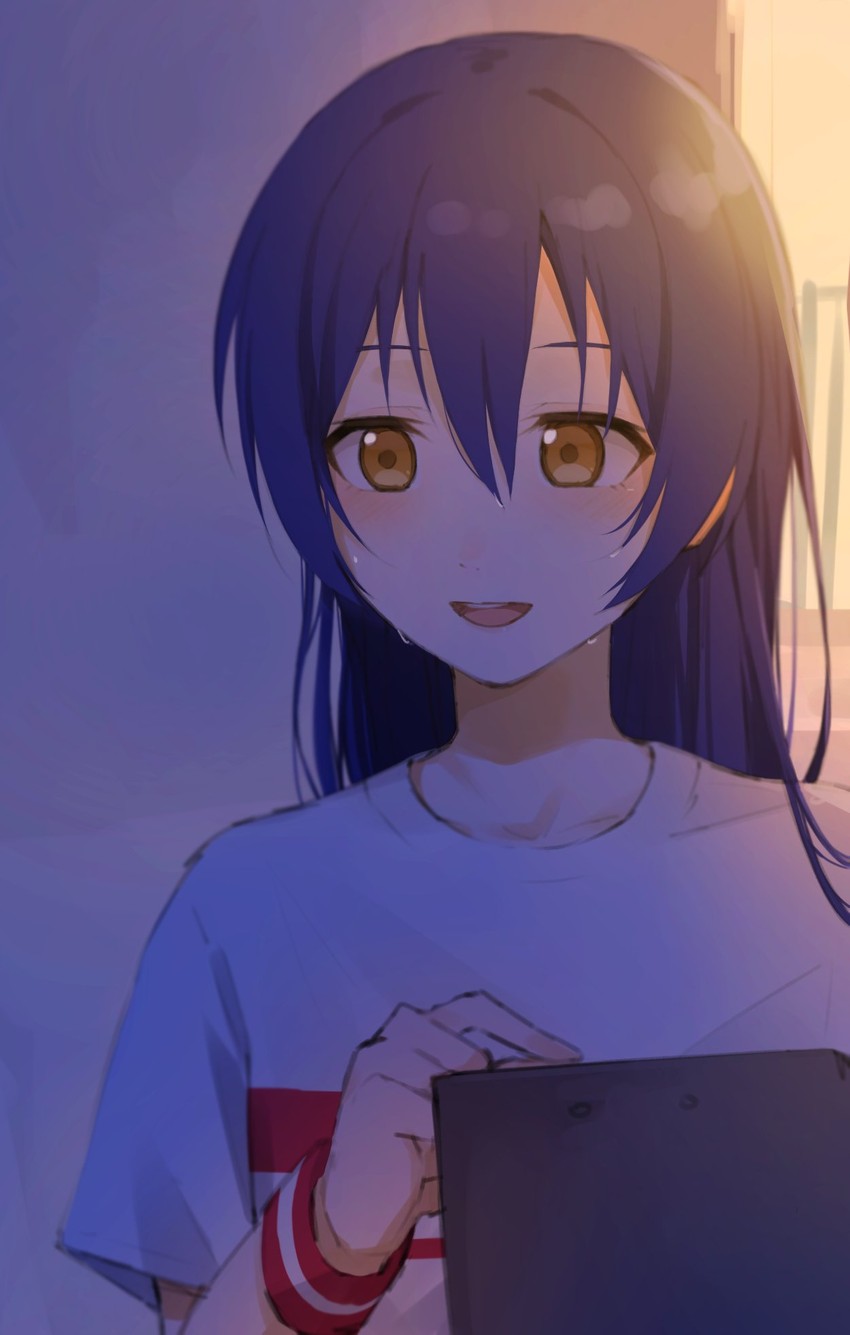 sonoda umi (love live! and 1 more) drawn by kizuuu226
