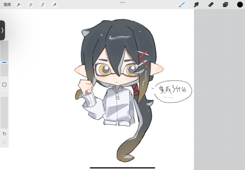 weiyunsi (splatoon and 1 more) drawn by qianwa_shi_biao