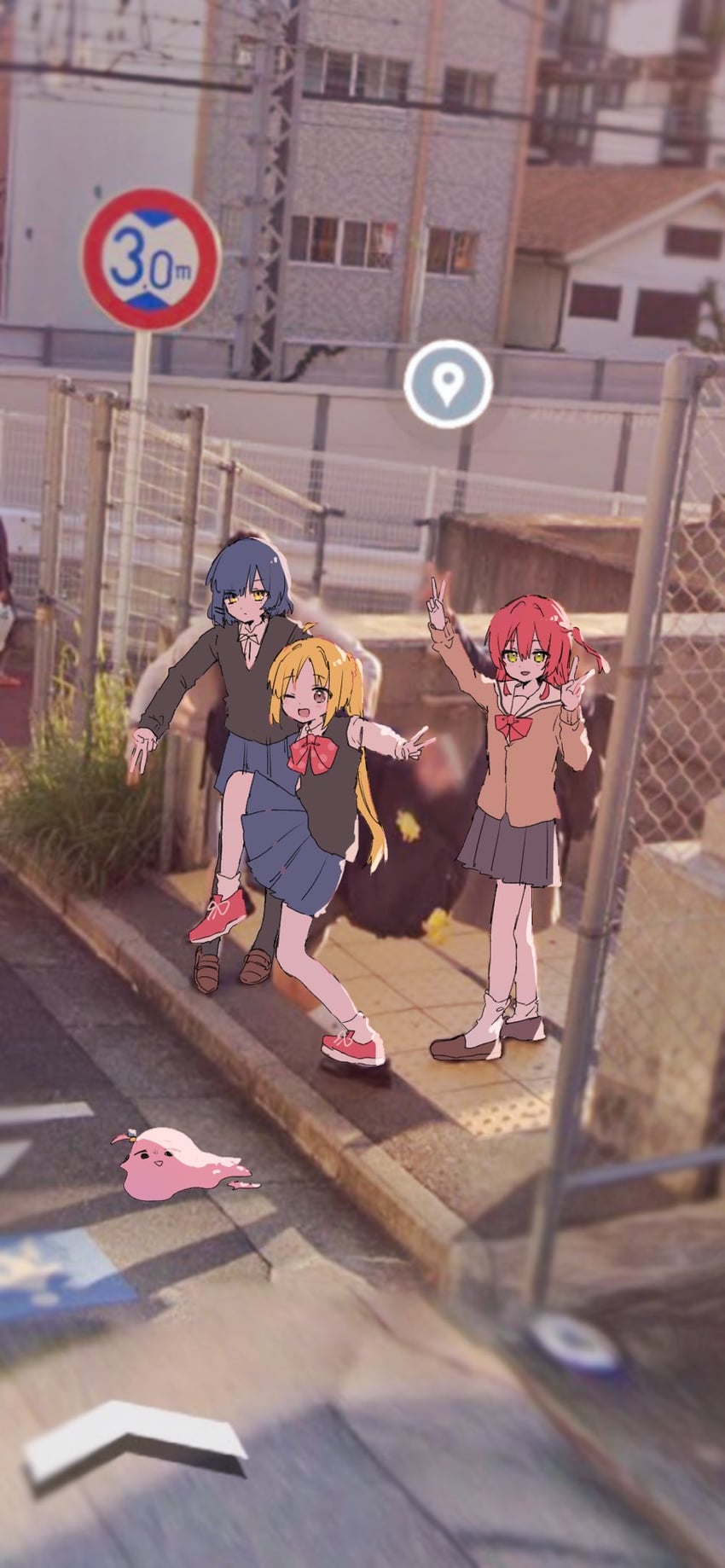 gotoh hitori, kita ikuyo, ijichi nijika, and yamada ryo (bocchi the rock!) drawn by hiro_0607