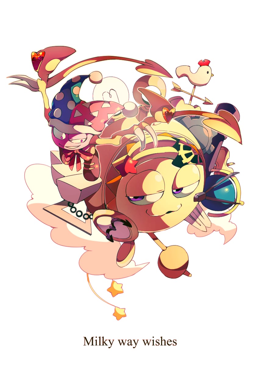 marx and galactic nova (kirby and 1 more) drawn by shirushiki
